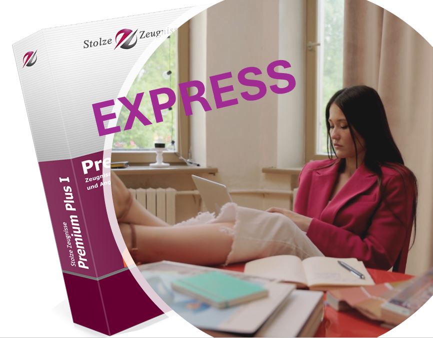 Produkt Premium Plus I EXPRESS Arbeitszeugnis optimieren Arbeitszeugnis optimieren im Express Service 24 h